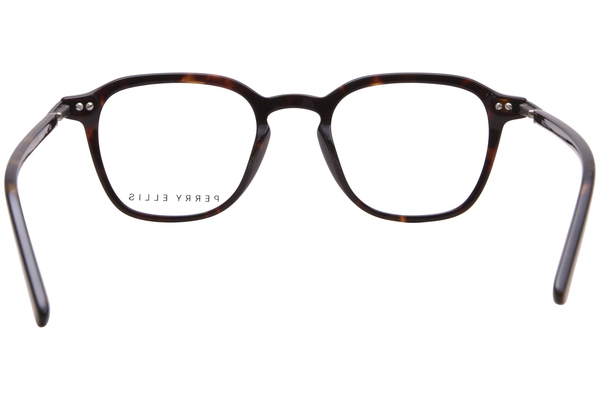  Perry Ellis PE483-1 Eyeglasses Men's Full Rim Rectangle Shape 
