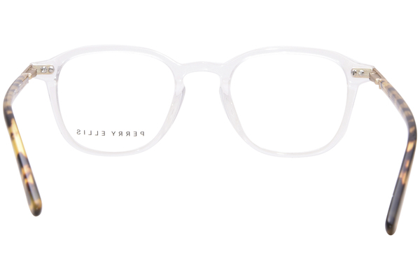  Perry Ellis PE483-1 Eyeglasses Men's Full Rim Rectangle Shape 