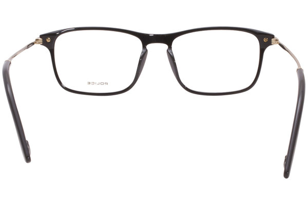  Police Highway-12 VPL956 Eyeglasses Men's Full Rim Rectangular Optical Frame 