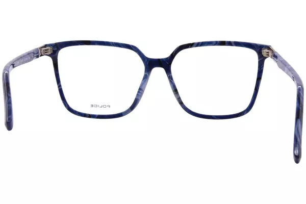  Police VPLF27 Eyeglasses Women's Full Rim Square Shape 