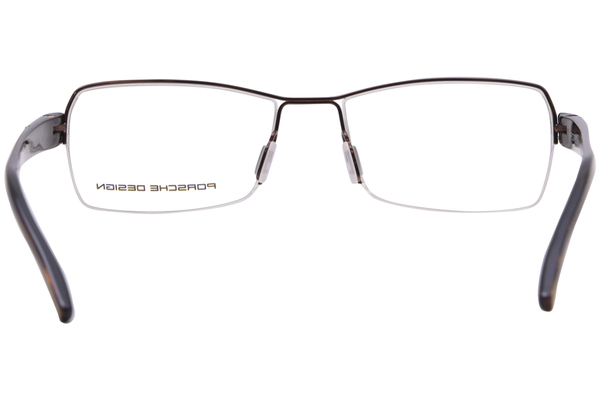  Porsche Design P8210 Eyeglasses Semi Rim Square Shape 
