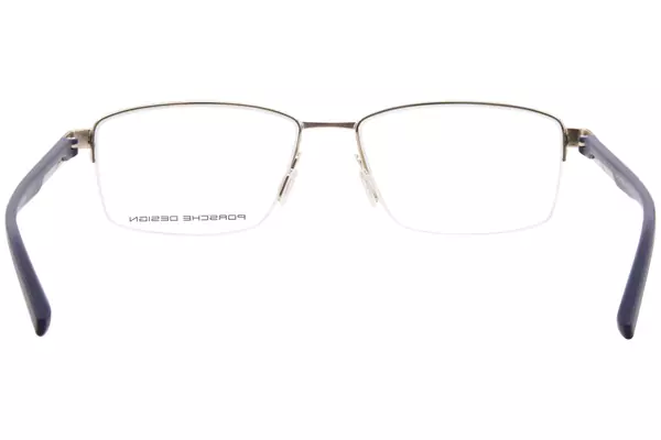  Porsche Design P8745 Eyeglasses Men's Semi Rim Square Shape 