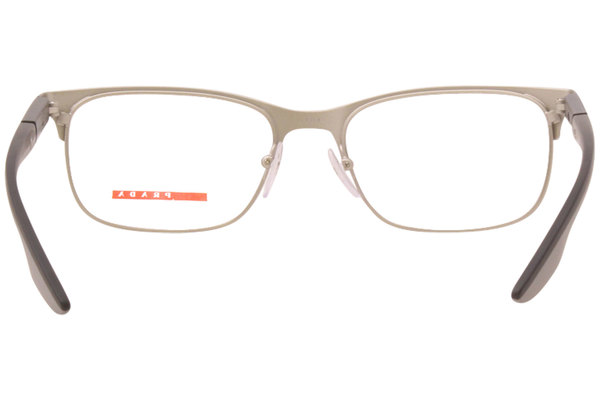  Prada Linea Rossa PS-52NV Eyeglasses Men's Full Rim Pillow Shape 