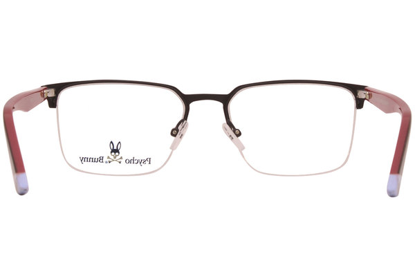  Psycho Bunny PB109 Eyeglasses Youth Boy's Semi Rim Rectangular Optical Frame 