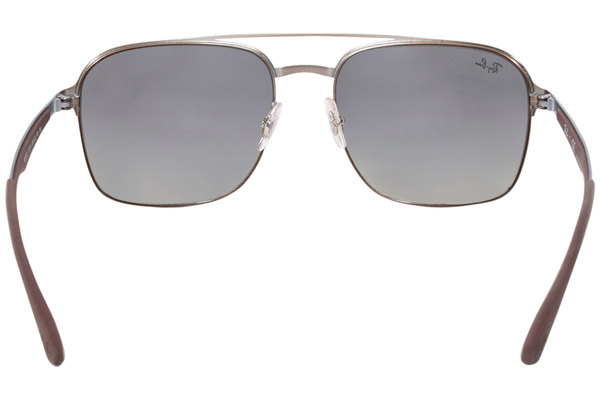  Ray Ban RB3570 Sunglasses Men's RayBan Rectangular Shades 
