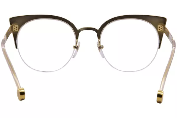  RetroSuperFuture Numero-39 Eyeglasses Women's Semi Rim Cat Eye 