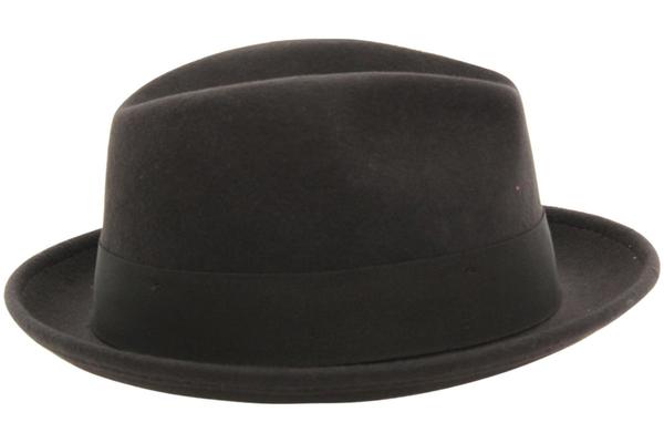  Scala Classico Men's Crushable Wool Felt Snap Brim Fedora Hat 