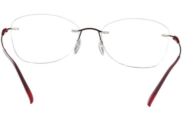  Silhouette Eyeglasses Dynamics Colorwave Chassis 5500 Rimless Optical Frame 