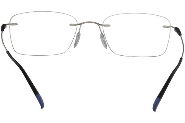  Silhouette Eyeglasses Dynamics Colorwave Chassis 5500 Rimless Optical Frame 