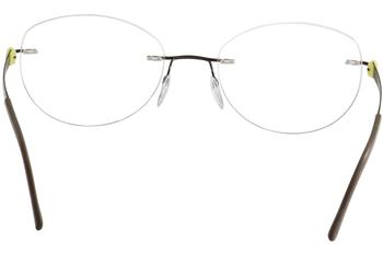  Silhouette Eyeglasses Titan Accent Flora Edition Chassis 4548 Optical Frame 