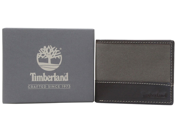  Timberland Men's Baseline Wallet Genuine Leather Passcase 