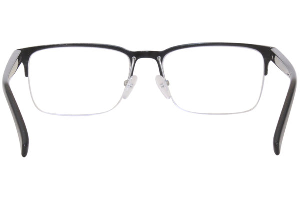  Tumi VTU024 Eyeglasses Men's Semi Rim Rectangular Optical Frame 