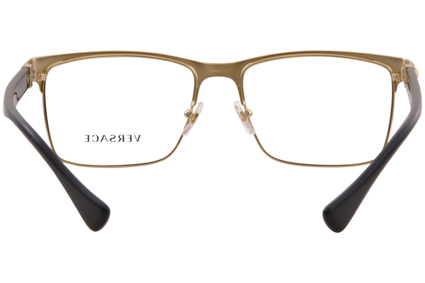  Versace VE1285 Eyeglasses Men's Full Rim Rectangle Shape 