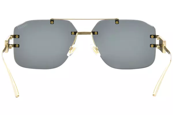  Versace VE2275 Sunglasses Men's Square Shape Rimless Style 