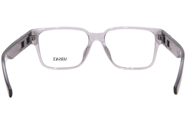  Versace VE3346 Eyeglasses Men's Full Rim Rectangle Shape 
