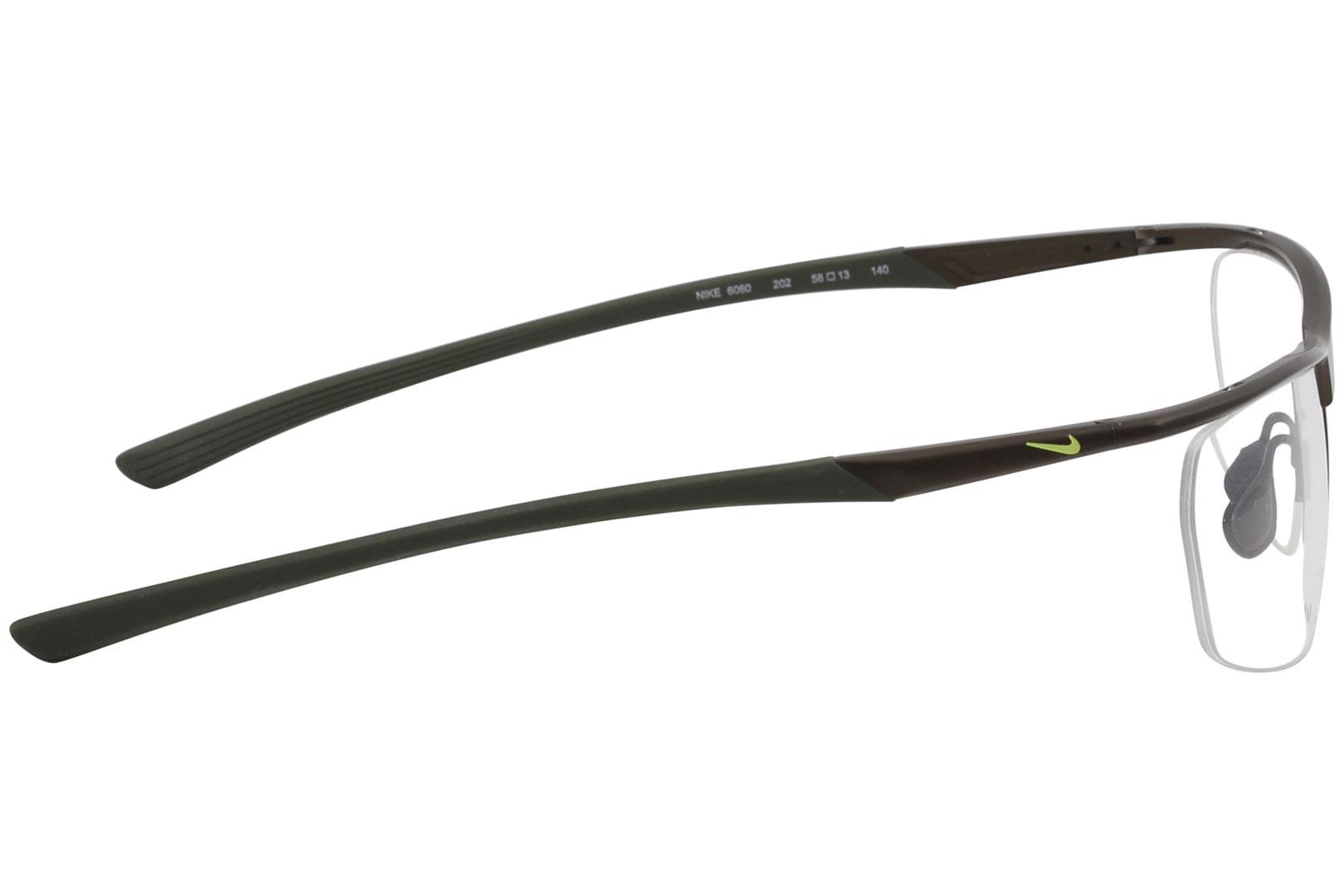 Abandonado Complacer Mount Bank Nike Men's Eyeglasses 6060 Half-Rim Optical Frame | JoyLot.com