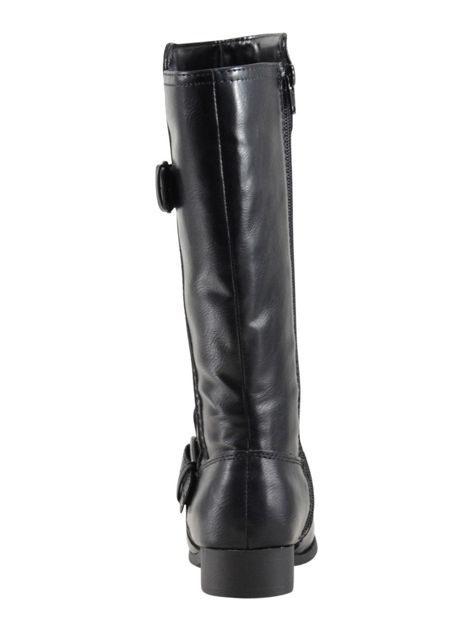 Nine West Little/Big Girl's Sahira Riding Boots Shoes | JoyLot.com