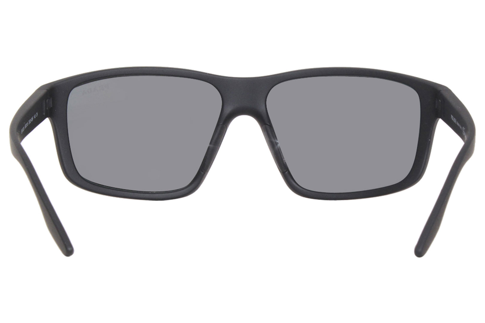 Prada SPS02X DG0/08F Sunglasses Men's Black/Grey/Blue/Red Mirror 60-15 ...