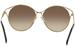 Alexander McQueen Women's AM0210SA AM/0210/SA Fashion Round Sunglasses