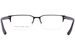 Armani Exchange AX1046 Eyeglasses Frame Men's Semi-Rim Rectangular Shape