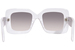 Azzedine Alaia AA0065S Sunglasses Women's Square Shape