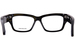 Balenciaga BB0376O Eyeglasses Men's Full Rim Rectangle Shape