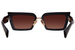Balmain Admirable Sunglasses Rectangle Shape