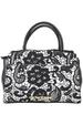 Betsey Johnson Women's Lady Lace Two-Fer Removable Bow Satchel Handbag Set