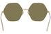 Bottega Veneta Women's BV0201S BV/0201/S Fashion Round Sunglasses