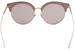 Bottega Veneta Women's BV0210S BV/0210/S Fashion Round Sunglasses