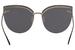 Bottega Veneta Women's Fashion BV0205S BV/0205/S Cat Eye Sunglasses