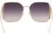 Boucheron Women's BC0042S BC/0042/S Fashion Square Sunglasses