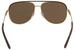 Bvlgari Men's BV5047Q BV/5047/Q Fashion Pilot Sunglasses