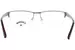 Callaway LA-Cima Eyeglasses Men's Semi Rim Rectangle Shape