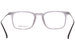Calvin Klein CK22526T Titanium Eyeglasses Full Rim Rectangle Shape