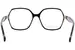 Carolina Herrera HER-0203 Eyeglasses Women's Full Rim Square Shape