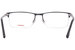 Carrera 243 Eyeglasses Men's Semi Rim Rectangle Shape