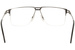 Cazal 7076 Eyeglasses Men's Half Rim Titanium Optical Frame