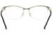 CH Carolina Herrera Women's Eyeglasses VHE079K VHE/079/K Half Rim Optical Frame