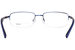 Champion CUFL4001 Eyeglasses Men's Semi Rim Rectangle Shape