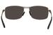 Champion Men's CU6029 CU/6029 Fashion Rectangle Polarized Sunglasses