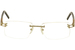 Charriol Men's Eyeglasses PC 7452A 7452/A Rimless Optical Frame