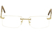 Charriol Men's Eyeglasses PC7504 PC/7504 Rimless Optical Frame