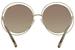 Chloe Women's CE114SD CE/114/SD Fashion Round Sunglasses