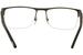 Chopard Men's Eyeglasses VCHB74 VCH/B74 Half Rim Optical Frame