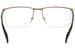 Chopard Men's Eyeglasses VCHC38 VCHC/38 Half Rim Optical Frame