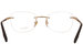 Chopard VCHD78S Eyeglasses Women's Rimless Oval Optical Frame