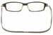 Clic Reader Eyeglasses Force XXL Magnetic Full Rim Reading Glasses