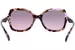 Coach CW225 HC8410U Sunglasses Women's Butterfly Shape