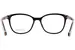 Coco Song Rainbow-Blues CV318 Eyeglasses Women's Full Rim Round Shape